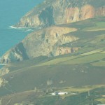 Cliffs at Perranporth