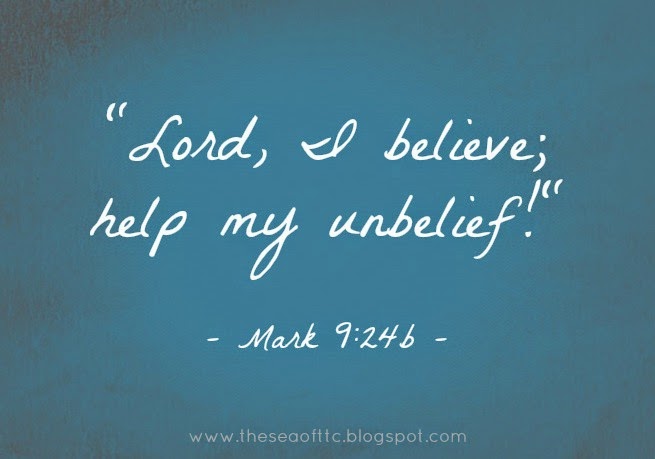 help my unbelief